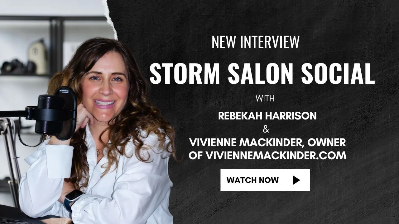 Vivienne Mackinder, seven-time NAHA winner and former Vidal Sassoon Artistic Director